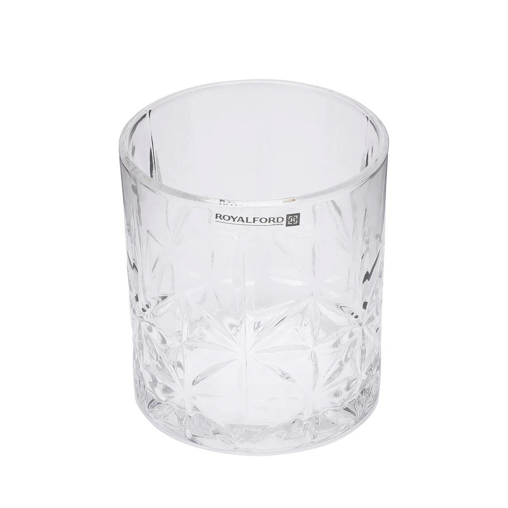 Royalford Transparent Glass Tumbler Set, RF11658 (320 ml, Pack of 3)