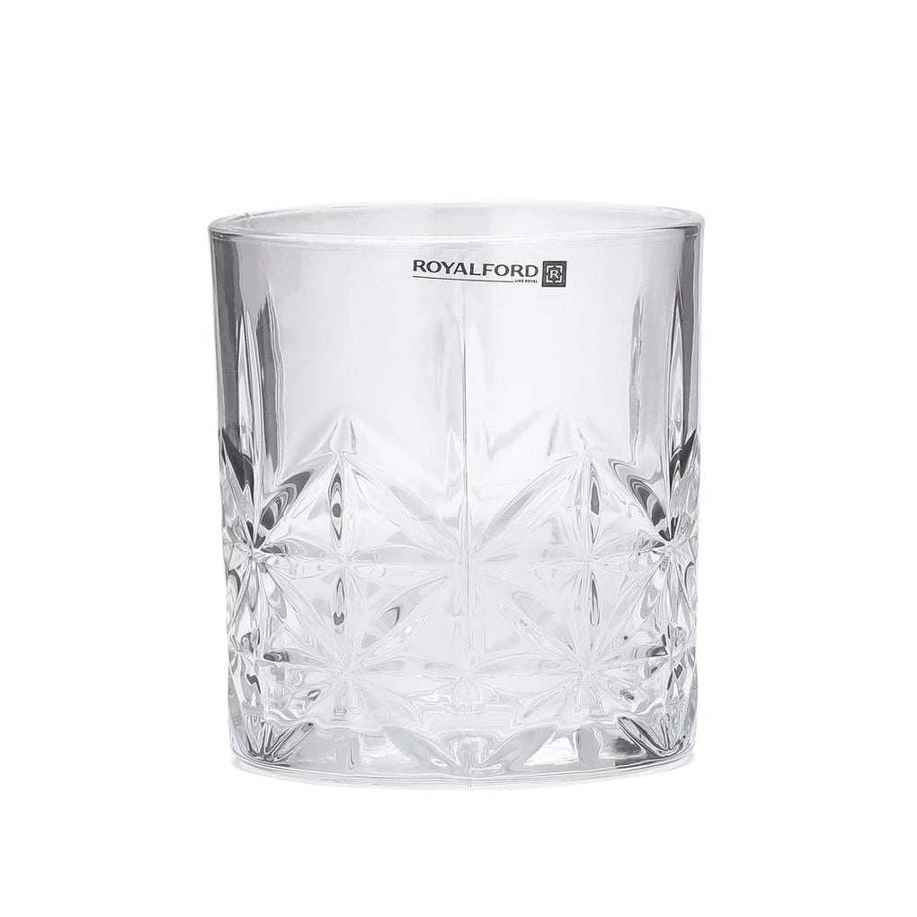 Royalford Transparent Glass Tumbler Set, RF11658 (320 ml, Pack of 3)