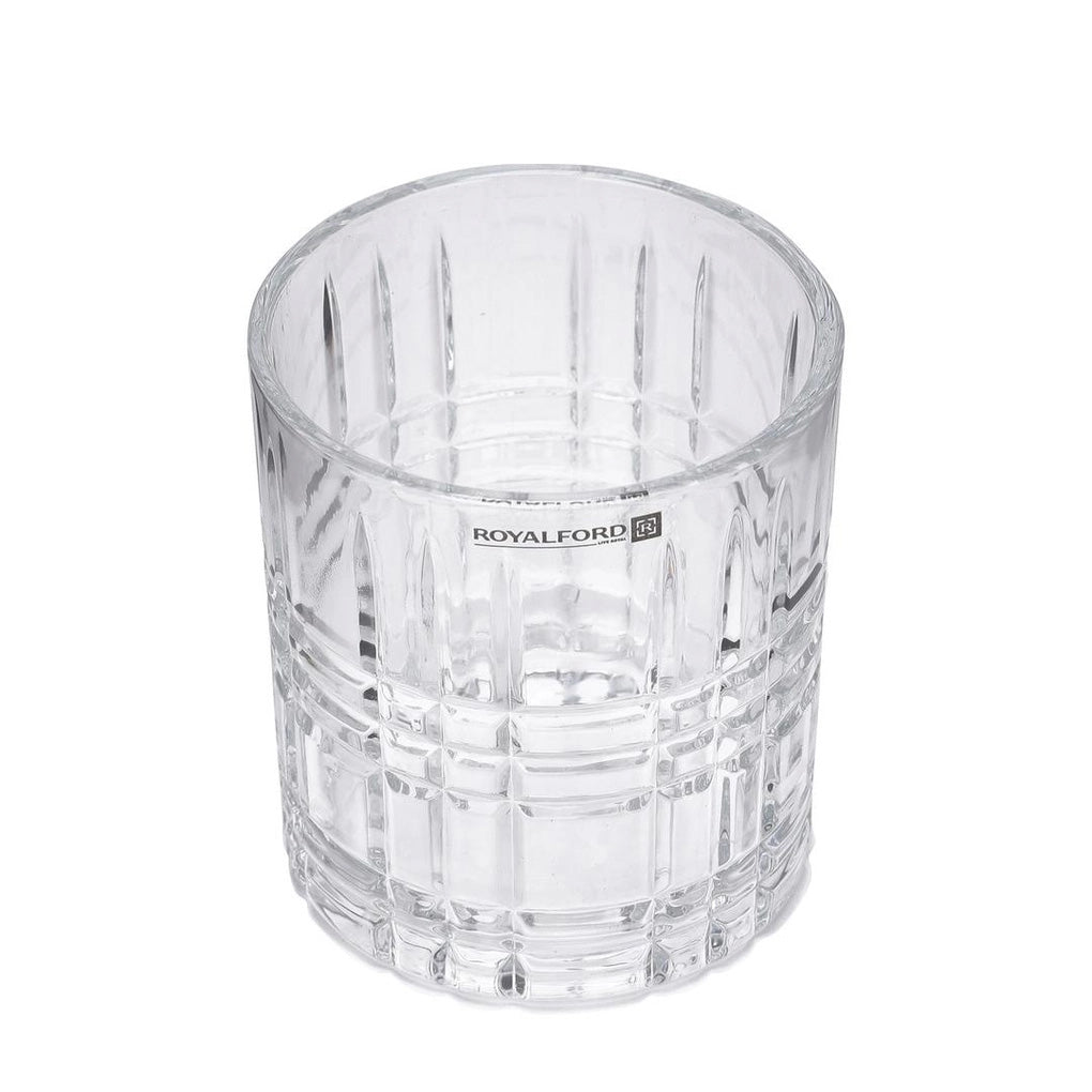 Royalford Transparent Glass Tumbler Set, RF11659 (320 ml, Pack of 3)