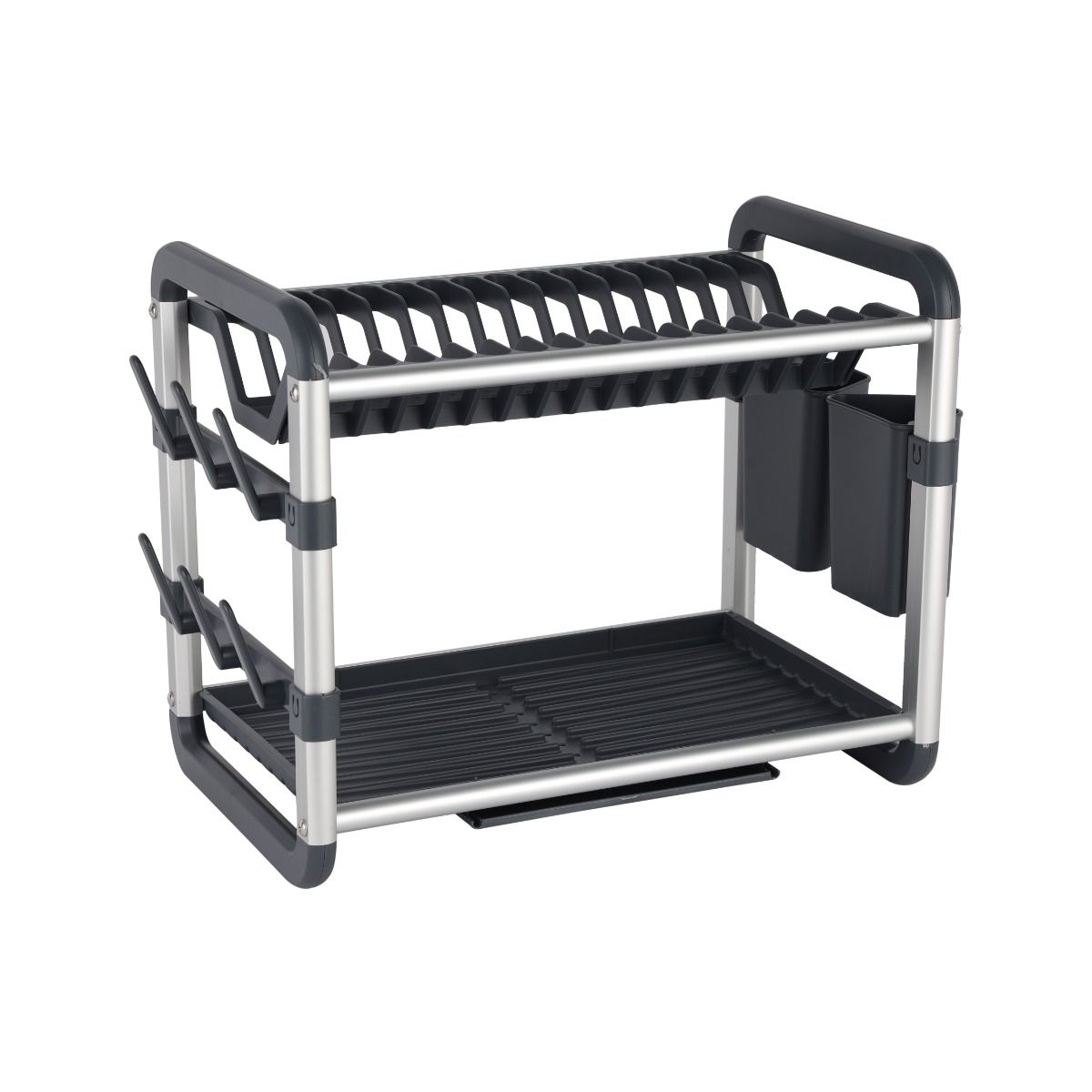 ROYALFORD ALUMI DISH RACK 2LAYER