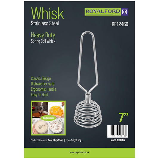 ROYALFORD SS WHISK 7INCH