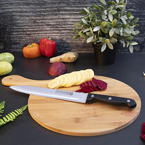 Royalford Utility Knife - All Purpose Small Kitchen Knife - Ultra Sharp Stainless Steel Blade, 9 Inch