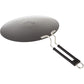 Royalford Glossy TAWA 30cm Black