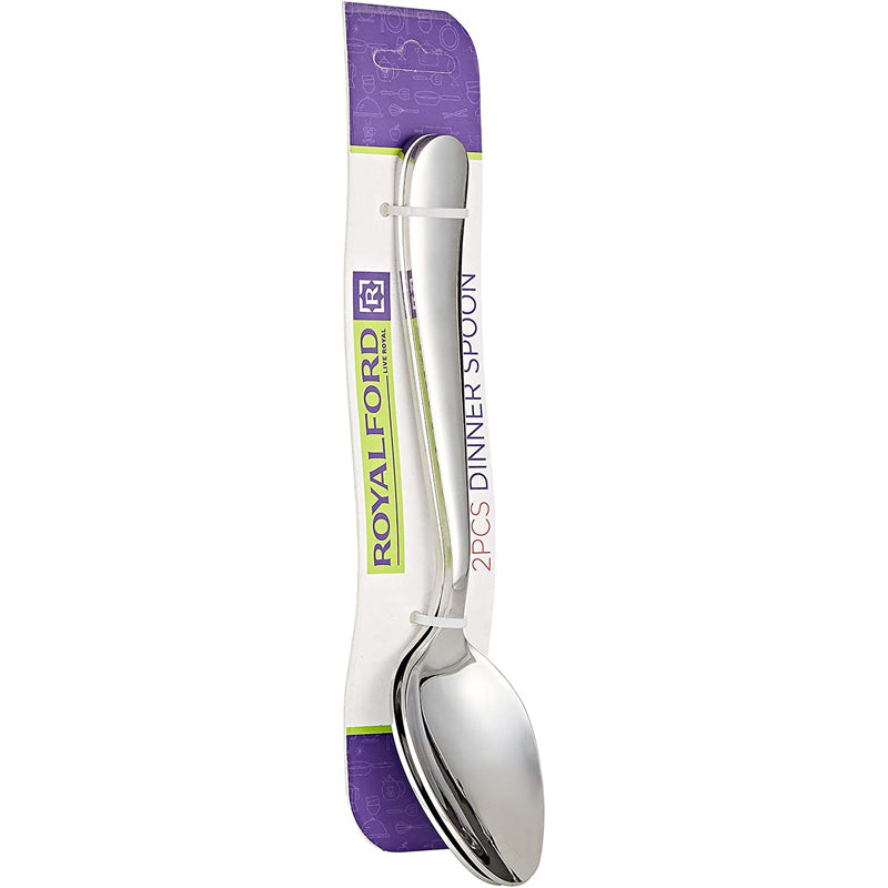 ROYALFORD 2PCS DINNER SPOON