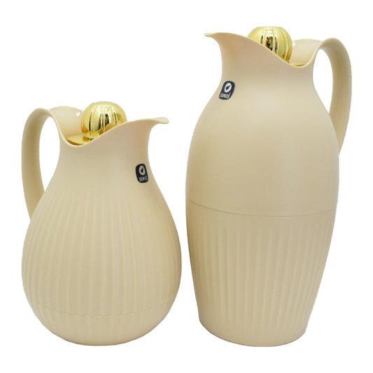 NB4840C CREAM GOLD 2PCS NAJIB FLASK