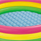 Intex Sunset Glow Inflatable Pool, 58 x 13 Inches, Tri Colour, 147 x 33 cm