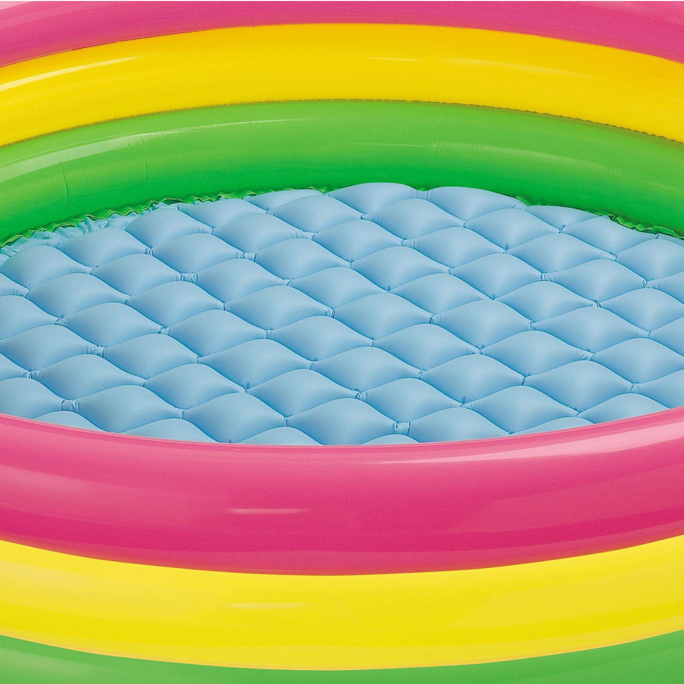 Intex Sunset Glow Inflatable Pool, 58 x 13 Inches, Tri Colour, 147 x 33 cm
