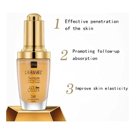 Dr Rashel 24K Gold Atoms & Collagen Youthful Face Serum 40ml