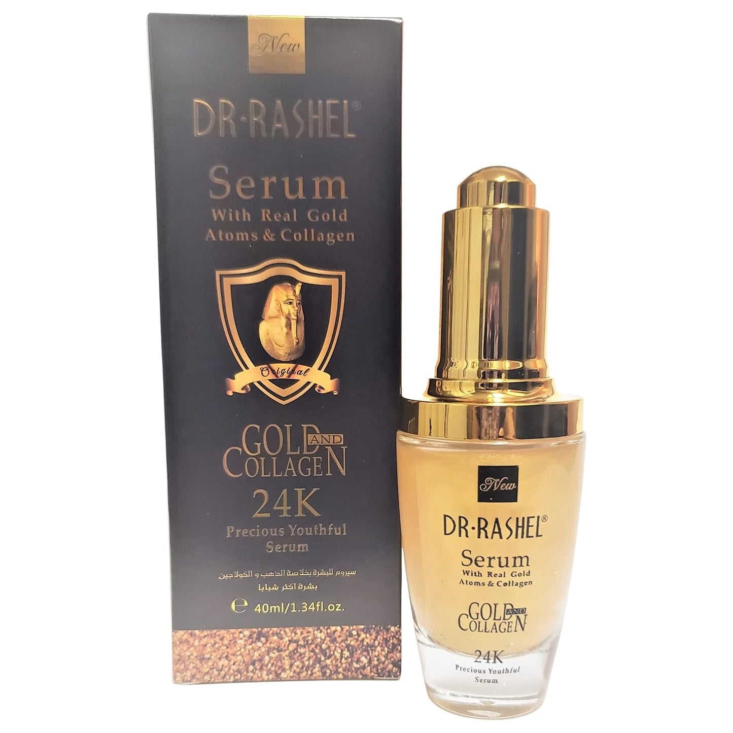 Dr Rashel 24K Gold Atoms & Collagen Youthful Face Serum 40ml