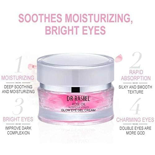 Dr.Rashel Rose Oil Nutritious Vitality Glow Eye Gel Cream