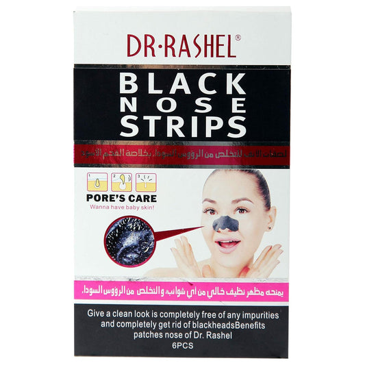 Dr Rashel BLACK NOSE 6PCS STRIPES