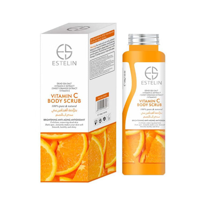 Estelin Vitamin C Body Scrub, 200gm