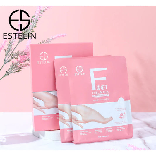 ESTELIN FOOT PEEL MASK ROSE EXFOLIATING