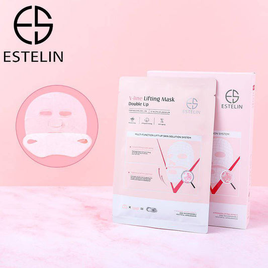 ESTELIN Double Up V-Line Lifting Face Mask Chin Up Patch Lifting Mask - 3Pcs