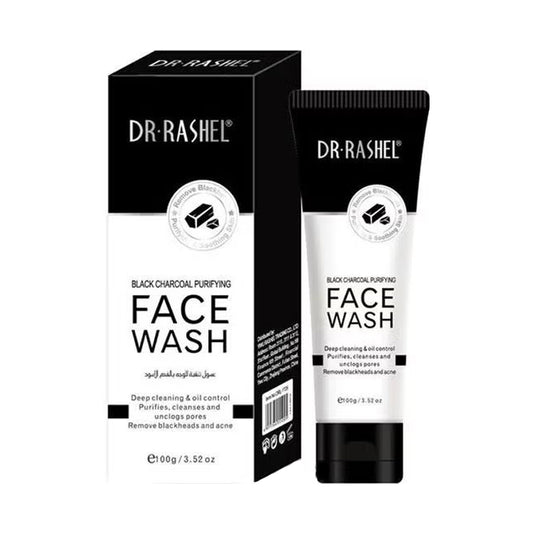 DR. RASHEL Charcoal Purifying Face Wash Black 100grams