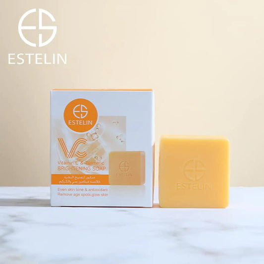 Estelin Multipurpose Skin Care Soap - 100g - Vitamin C & Turmeric