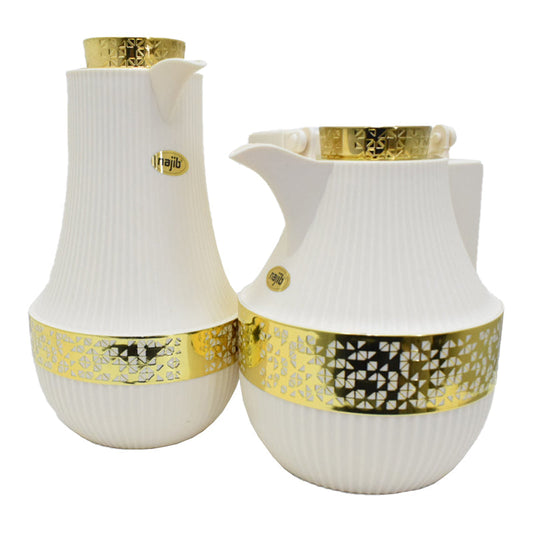 NB4700A CREAM GOLD 2PCS NAJIB FLASK