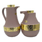 NB4700G COFFEE GOLD 2PCS NAJIB FLASK