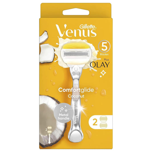 GILLETTE VENUS GLIDE COCONUT OLAY 2RAZOR