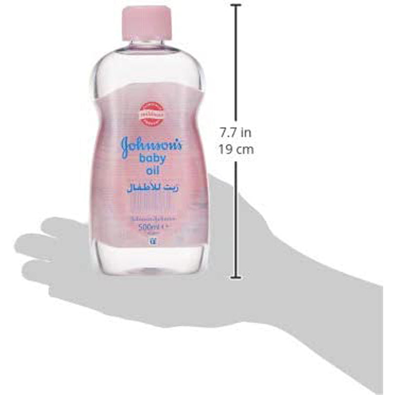 JOHNSONS BABY OIL 500ML