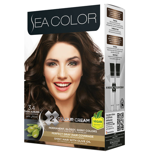 SEA COLOR 3.4 DARK AUBURN