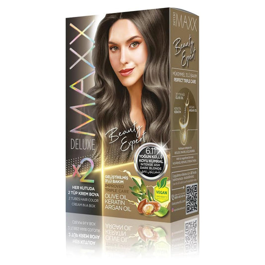 MAXX DELUXE HAIR DYE KIT 6.11