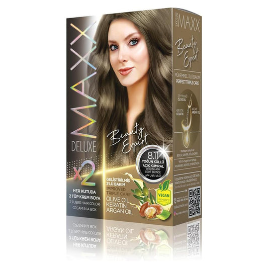 Maxx Deluxe Beauty Expert 8.11 ?ntense Ash Light Blonde