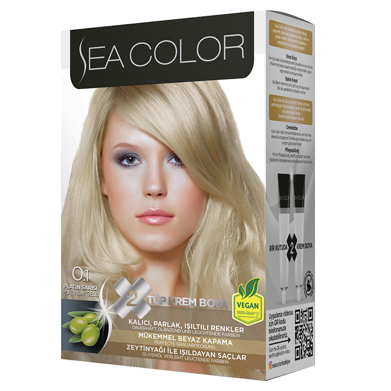 SEA COLOR 0-1 PLATINIUM BLONDE
