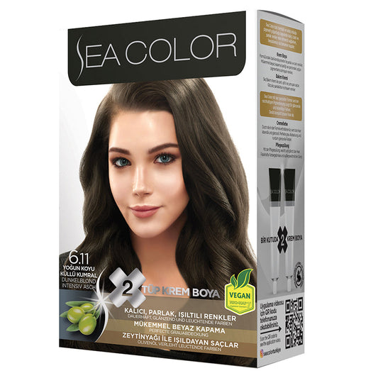 SEA COLOR 6.11 DARK OLIVE BLONDE