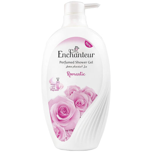 EnchantEUr Romantic Shower Gel, Shower Experience With Fine Floral Fragrance, 550 ml 