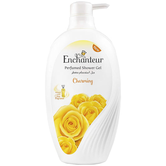 EnchantEUr Charming Shower Gel, Shower Experience With Fine Floral Fragrance, 550 ml
