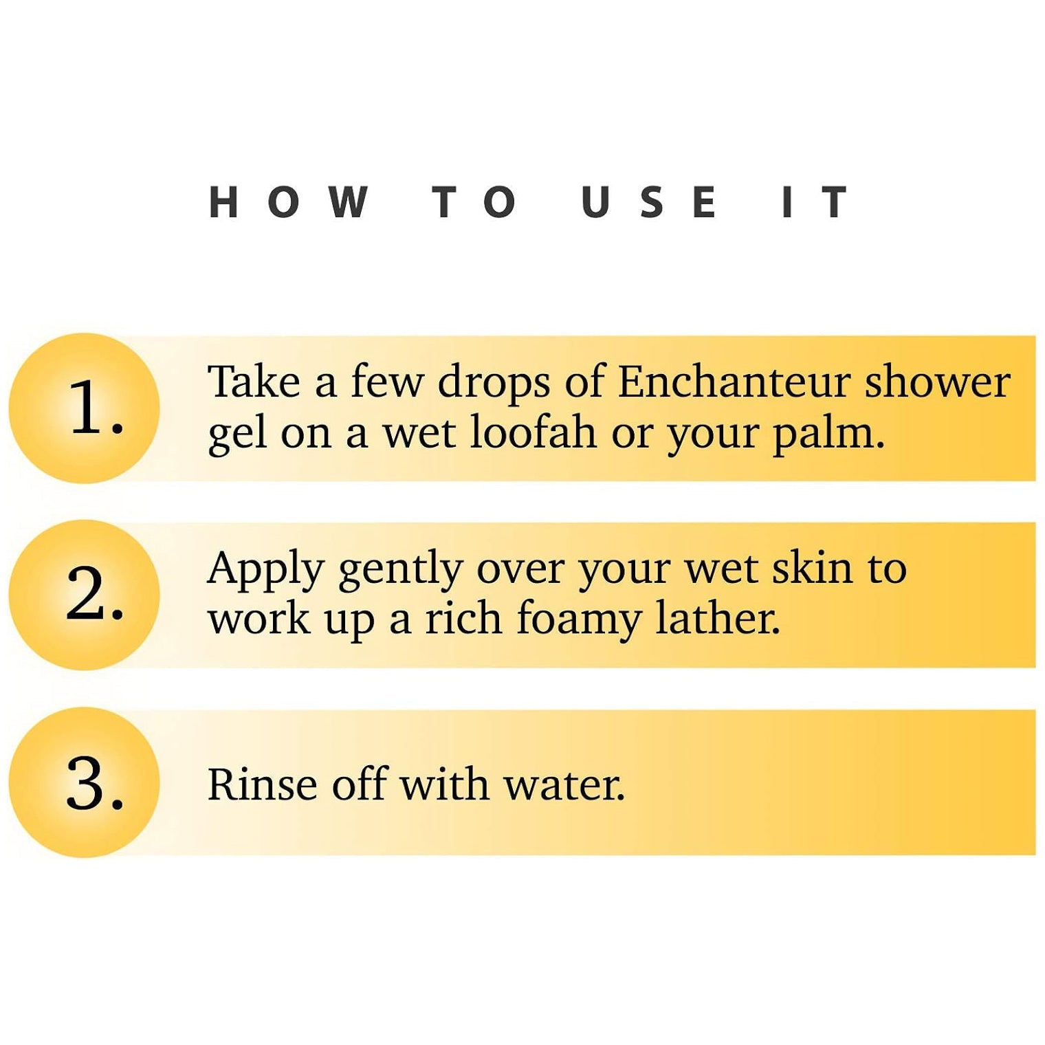 EnchantEUr Charming Shower Gel, Shower Experience With Fine Floral Fragrance, 550 ml
1