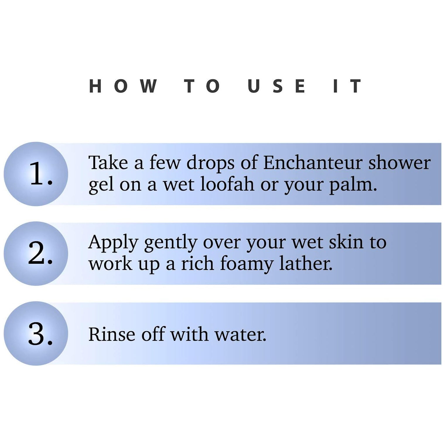 EnchantEUr VivacioUS Shower Gel, Shower Experience With Fine Floral Fragrance, 550Ml
