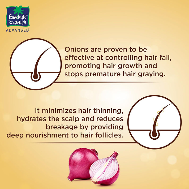 PARACHUTE ADVANSED ONION HAIR OIL 200ML
