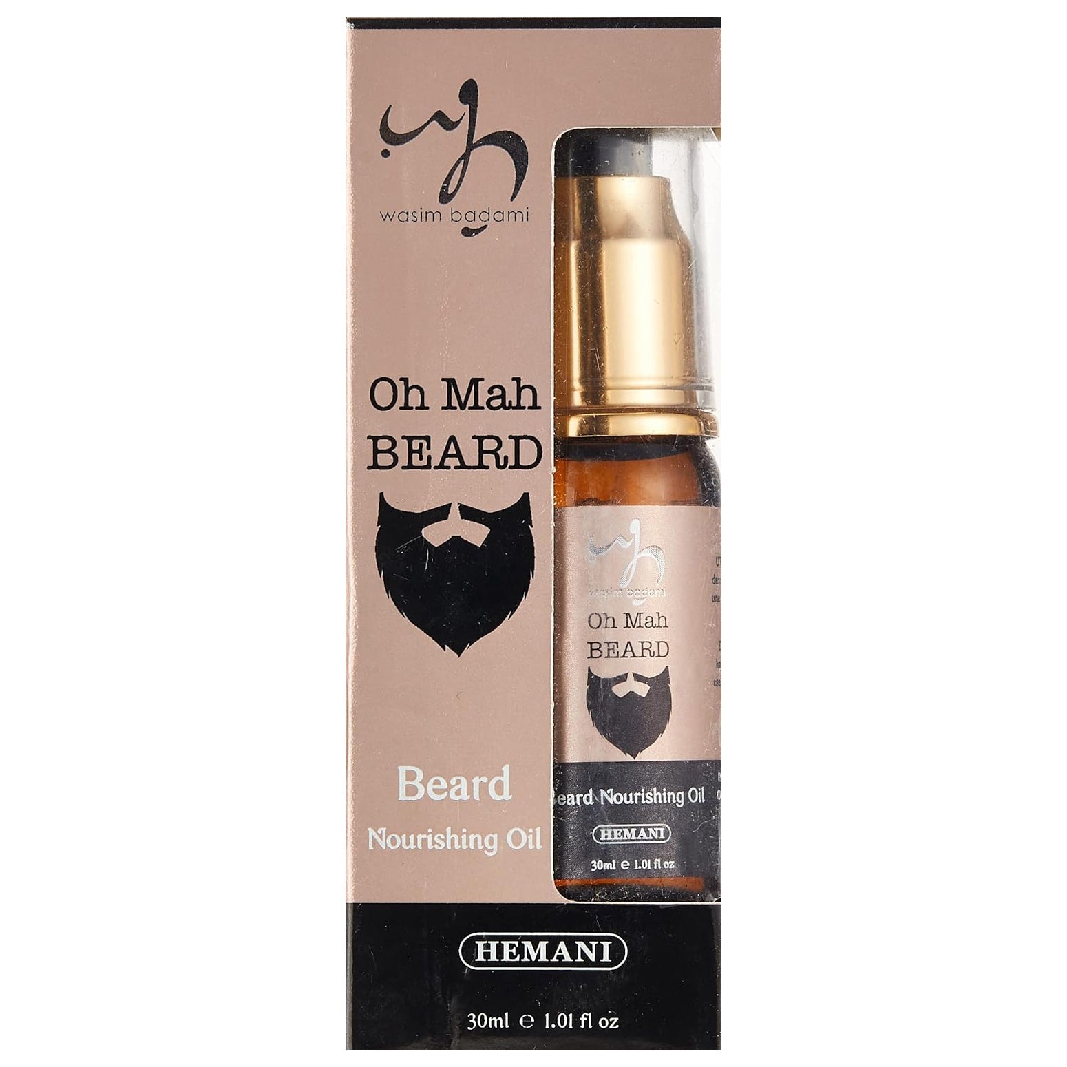 Hemani Oh Mah Beard Nourishing Oil, 30 ml