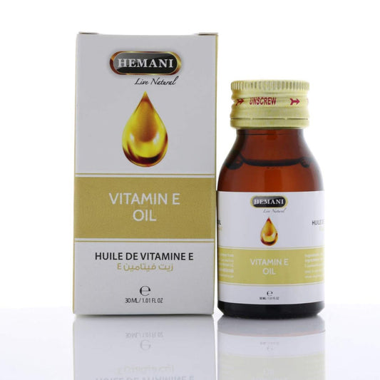 Hemani Vitamin E Oil-30 Ml, 100% Rich Source Of Nutrients And Antioxidant, Improve Skin, Hair And Body Health, Reduces Acne And Blemishes.