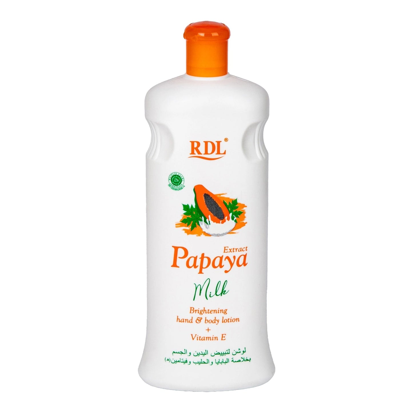 RDL PAPAYA MILK LOTION 600ML