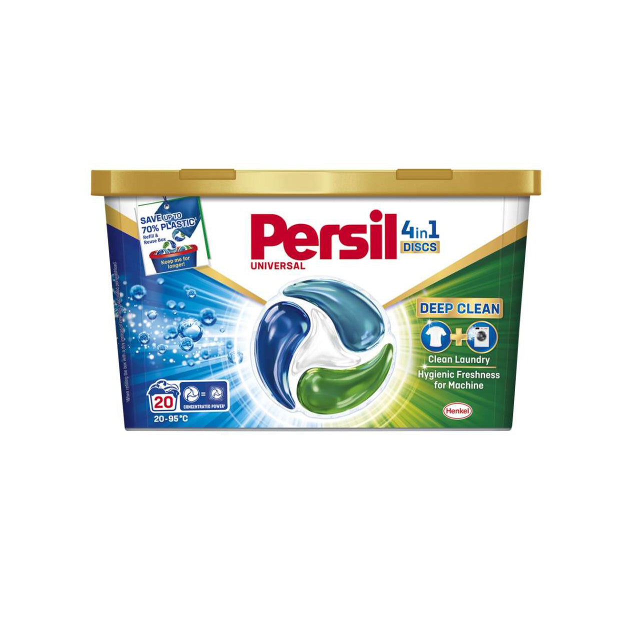 Persil 4in1 Discs Universal Washing Capsule 20 washes