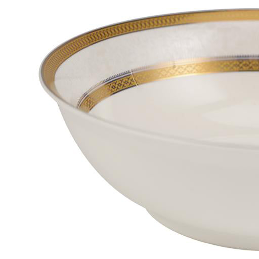 Salad Bowl, Premium Fine Bone China Bowl, RF11054 | 6.5" Durable & Chip Resistant Bowl | Non-Toxic & Hygienic | White Bowl for Soup, Cereal, Salad, Ice-cream, Dessert