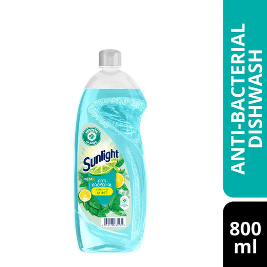 SUNLIGHT ANTI BACTERIAL LEMON & MINT 800ML
