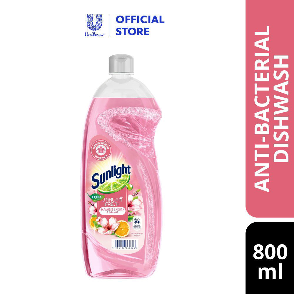 SUNLIGHT SAKURA DISH WASH 800ML