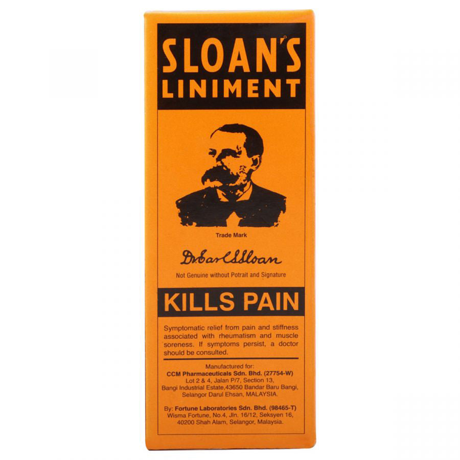 Sloan's Liniment Kills Pain Symptomatic Relief From Pain 70ml