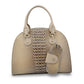 CANARLISA LADIES HANDBAG - KP-8706 - KHAKI