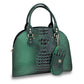 CANARLISA LADIES HANDBAG - KP-8706 - GREEN