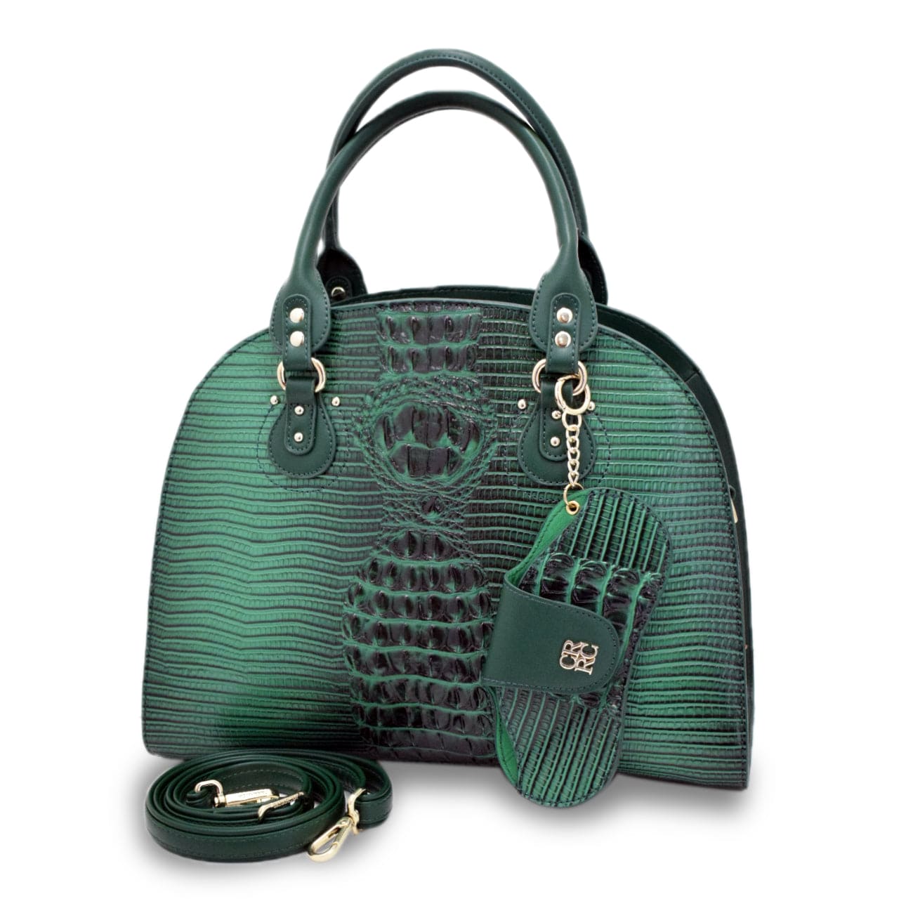 CANARLISA LADIES HANDBAG - KP-8706 - GREEN