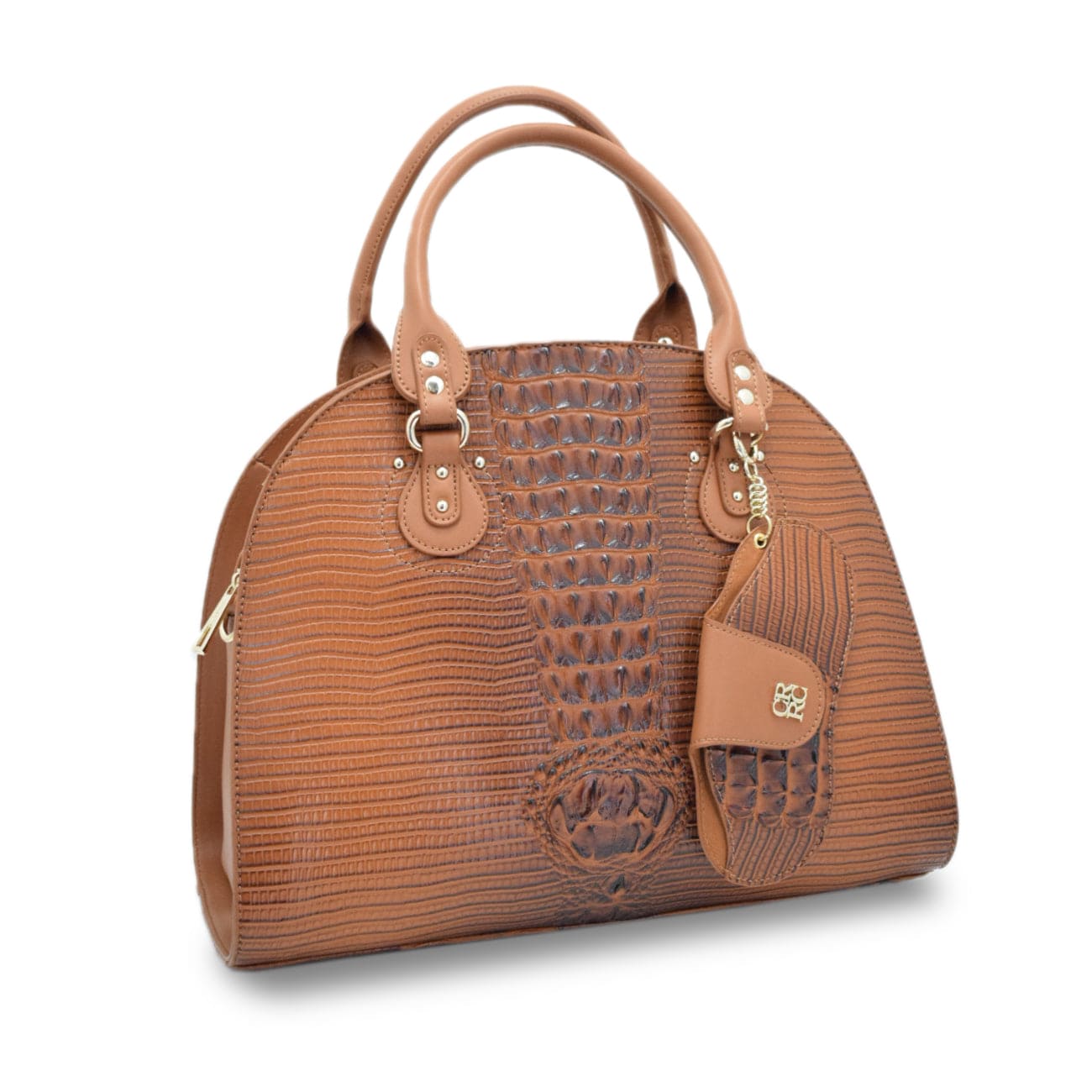 CANARLISA LADIES HANDBAG - KP-8706 - BROWN