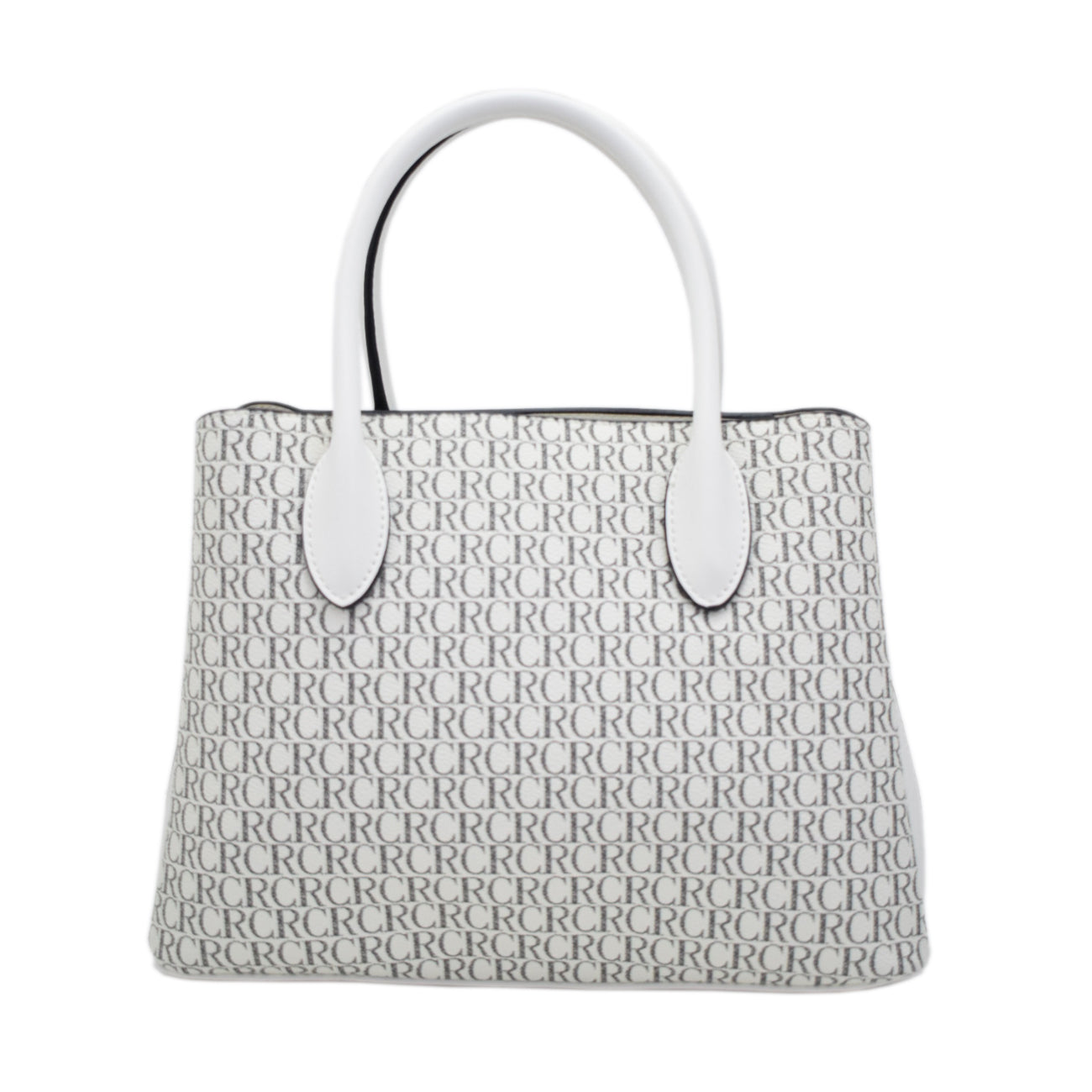 CANARLISA LADIES HANDBAG-581-3 - WHITE 