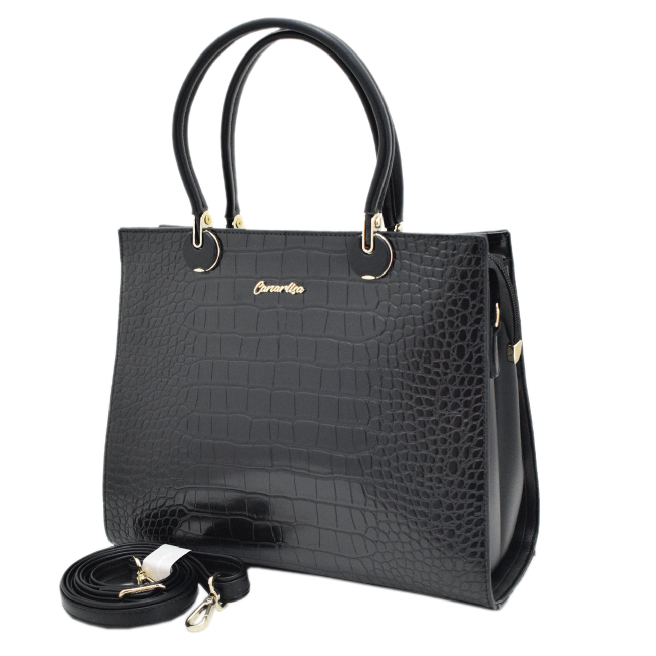 CANARLISA LADIES BAG-KP-8923-1 - BLACK 