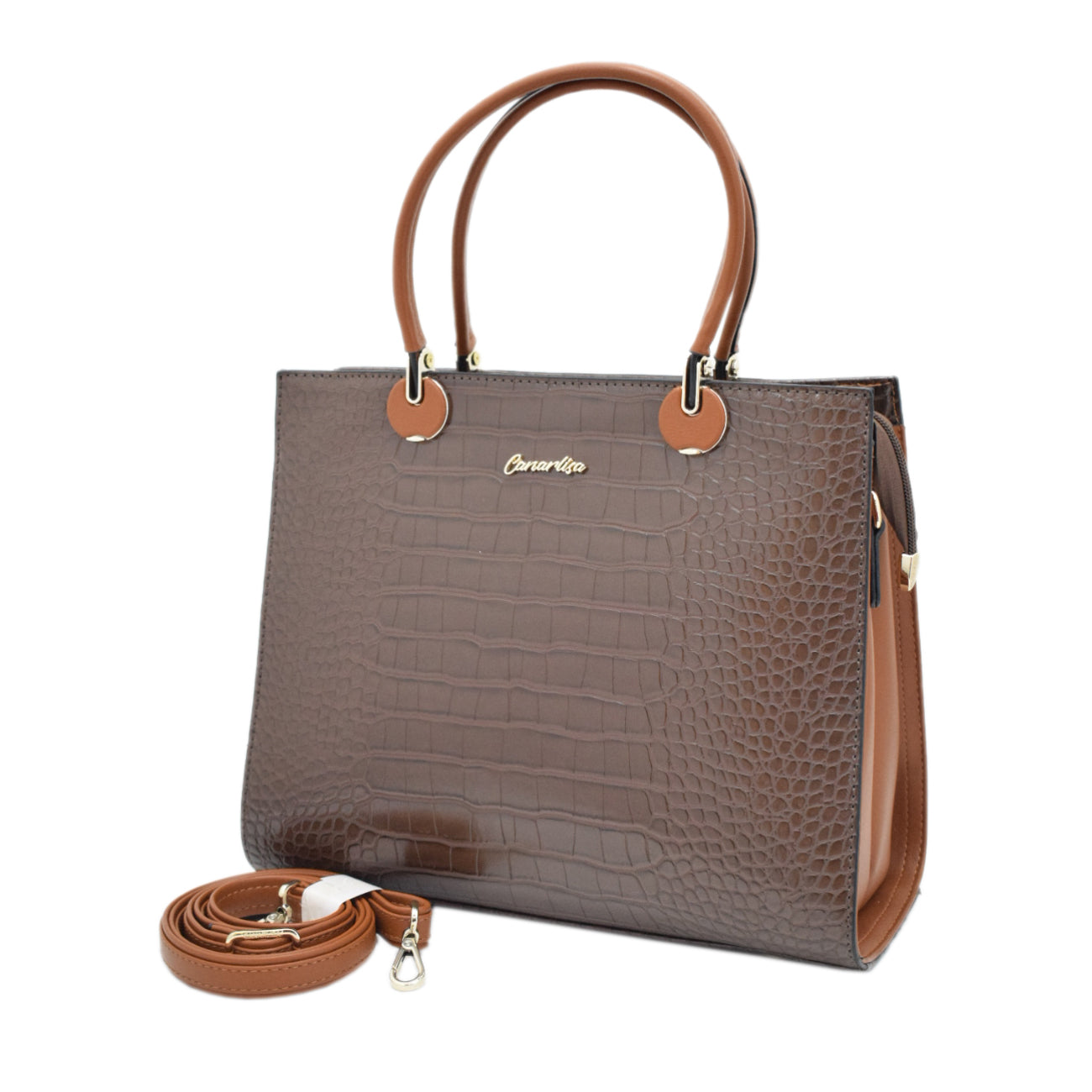 CANARLISA LADIES BAG- KP-8923-1 - COFFEE 