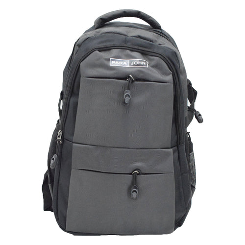 Para John School Bag 18 Inch - BLACK/GRAY